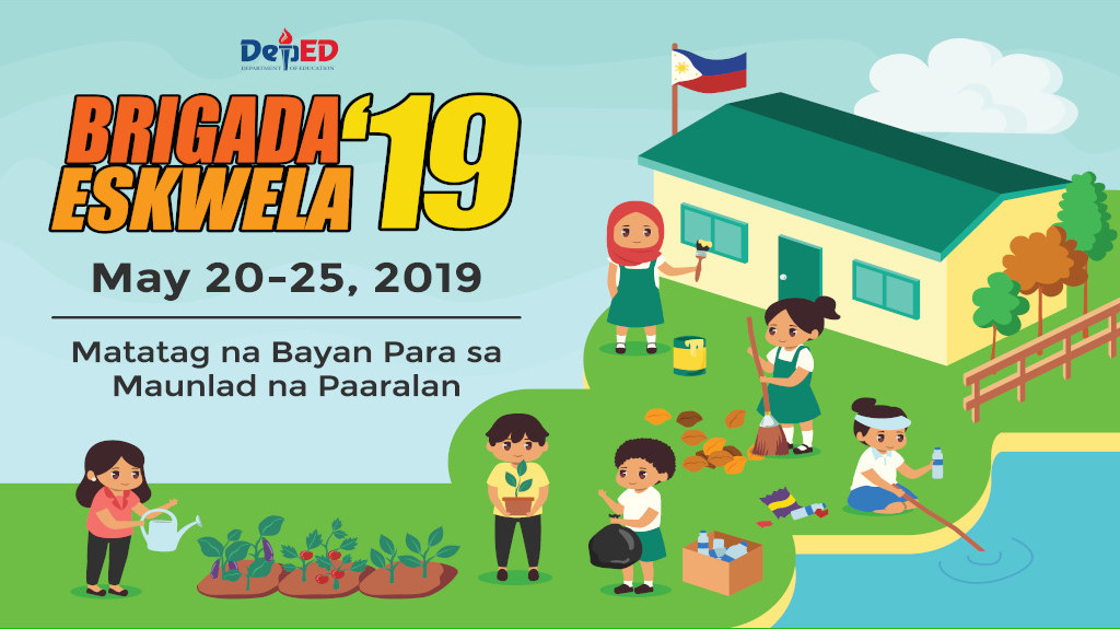 2019 Brigada Eskwela official banner
